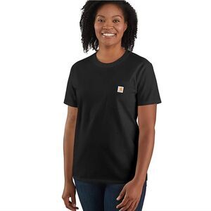 Carhartt Loose Fit Heavyweight S/S Pocket T-Shirt- Black